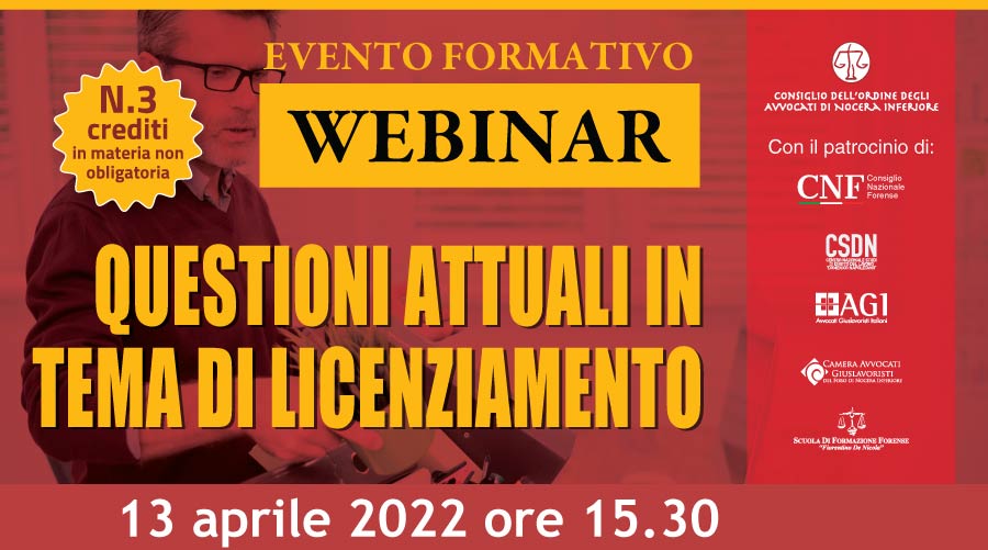 QUESTIONI ATTUALI IN TEMA DI LICENZIAMENTO